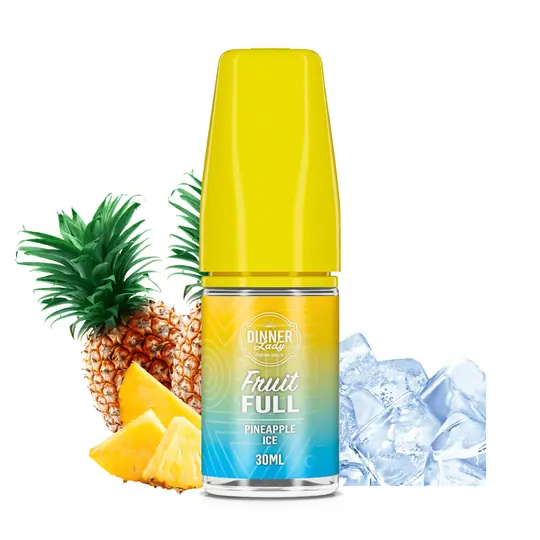 Dinner Lady Pineapple Ice Salt Likit 30ml Dinner Lady Pineapple Ice Salt Likit 30ml