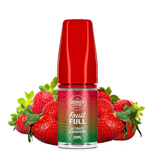 Dinner Lady Ultimate Strawberry Salt Likit 30ml Dinner Lady Ultimate Strawberry Salt Likit 30ml