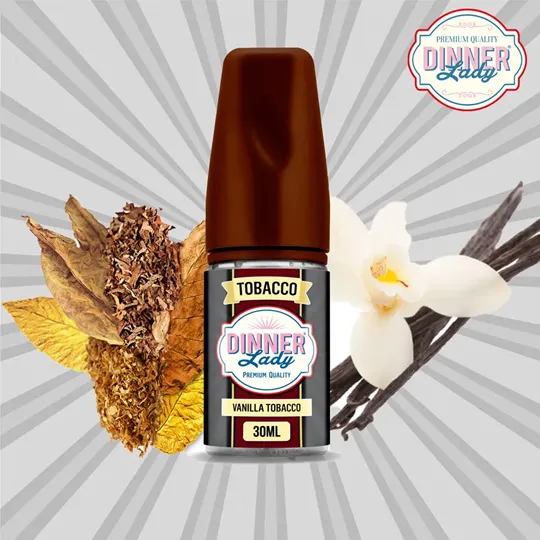 Dinner Lady Vanilla Tobbacco Salt Likit 30ml Dinner Lady Vanilla Tobbacco Salt Likit 30ml