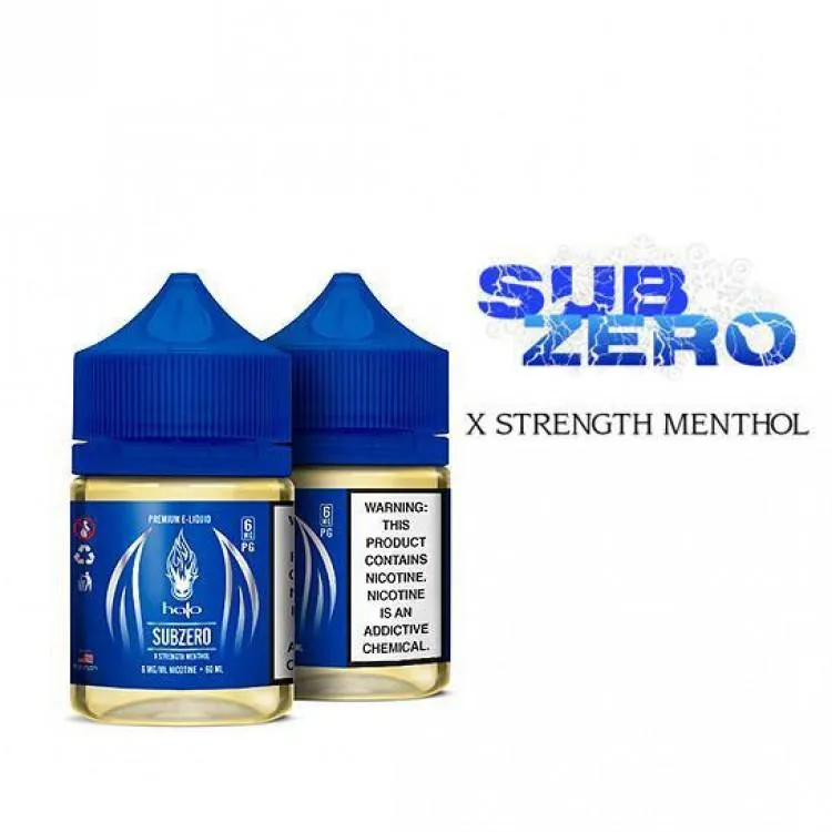 Halo Subzero Likit 60ml, Halo Likit Subzero 60ml Halo Subzero Likit 60ml, Halo Likit Subzero 60ml