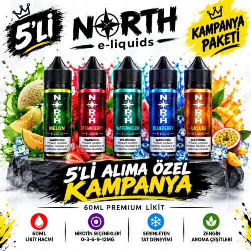 North Likit 5 li Paket (Çok Al Az Öde)