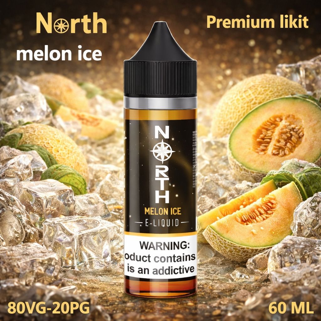 North Melon Ice Likit 60 ml North Melon Ice Likit 60 ml