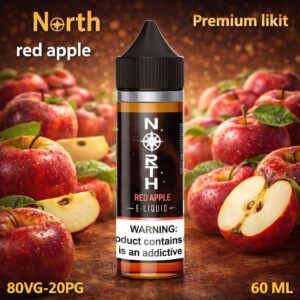 North Red Apple Likit 60ml - 3 mg