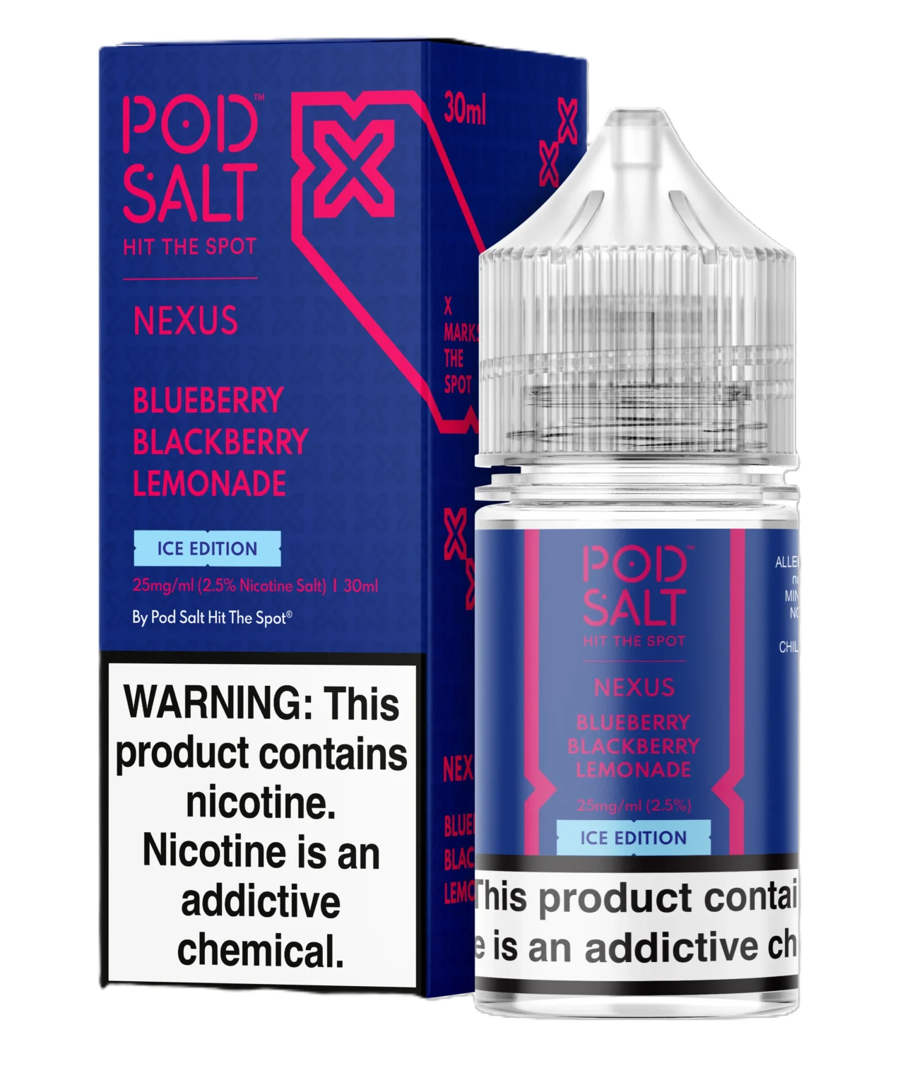 Pod Salt Blueberry Blackberry Lemonade Ice Likit Pod Salt Blueberry Blackberry Lemonade Ice Likit