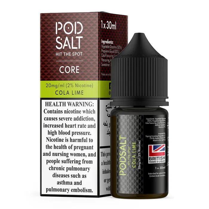 Pod Salt Cola Lime Likit Pod Salt Cola Lime Likit