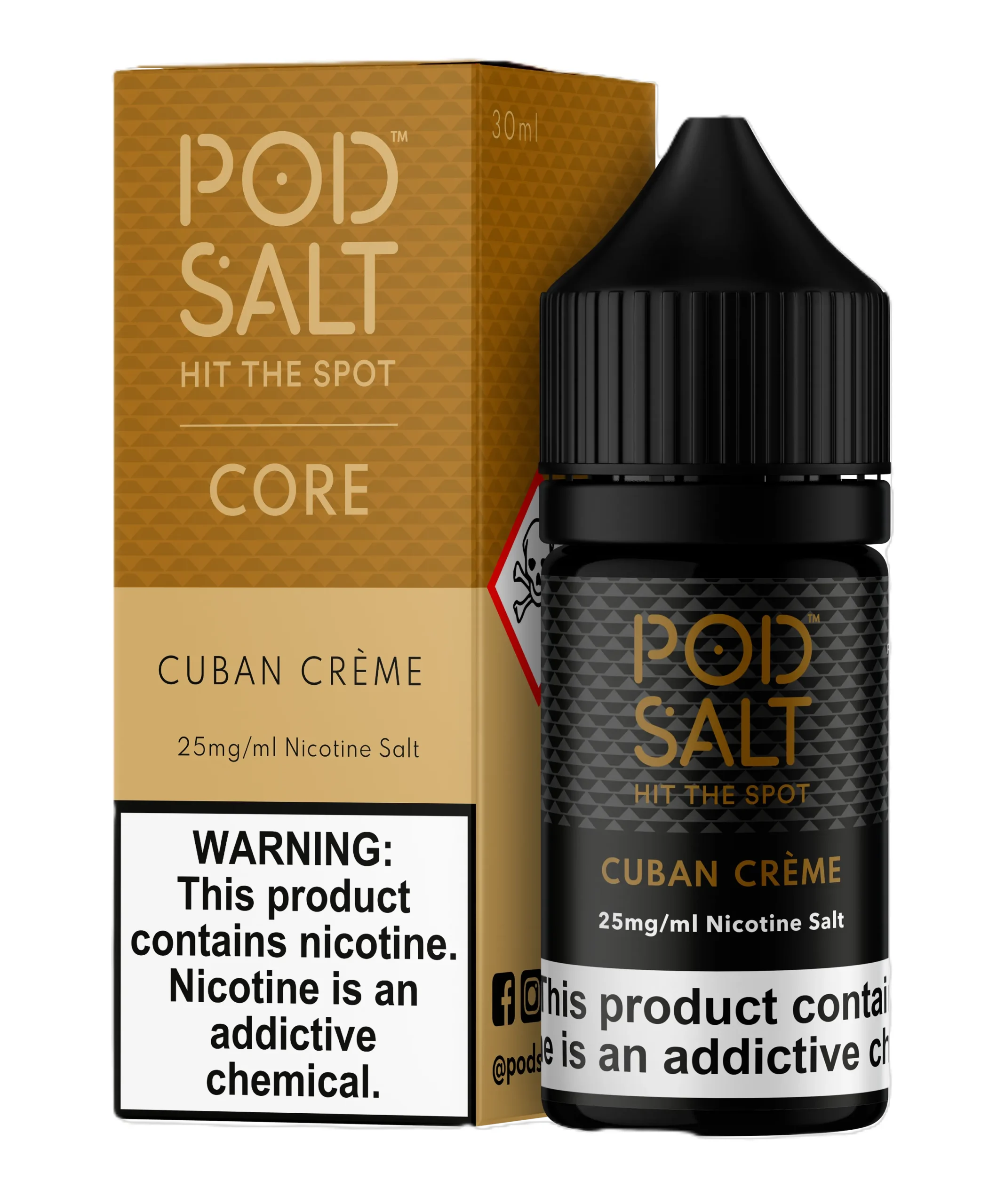 Pod Salt Cuban Cream Likit Pod Salt Cuban Cream Likit