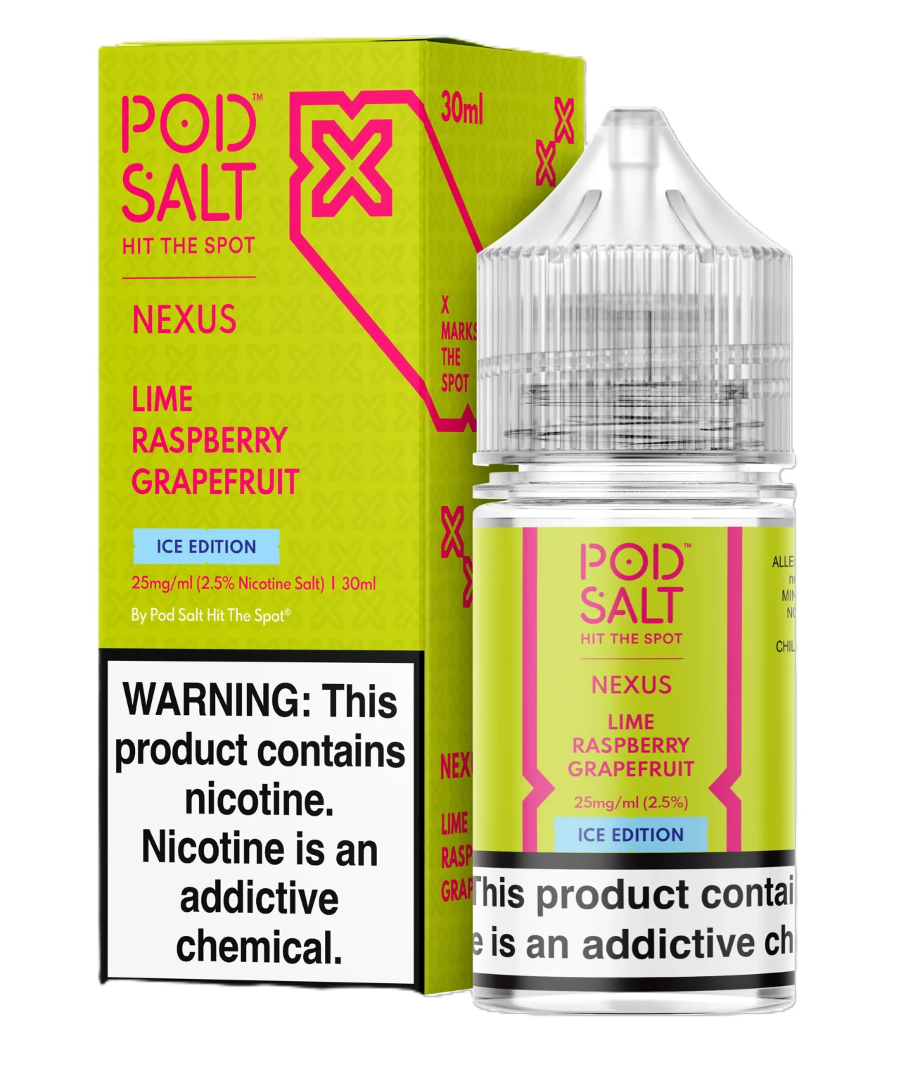Pod Salt Lime Raspberry Grapefruit Ice Likit Pod Salt Lime Raspberry Grapefruit Ice Likit