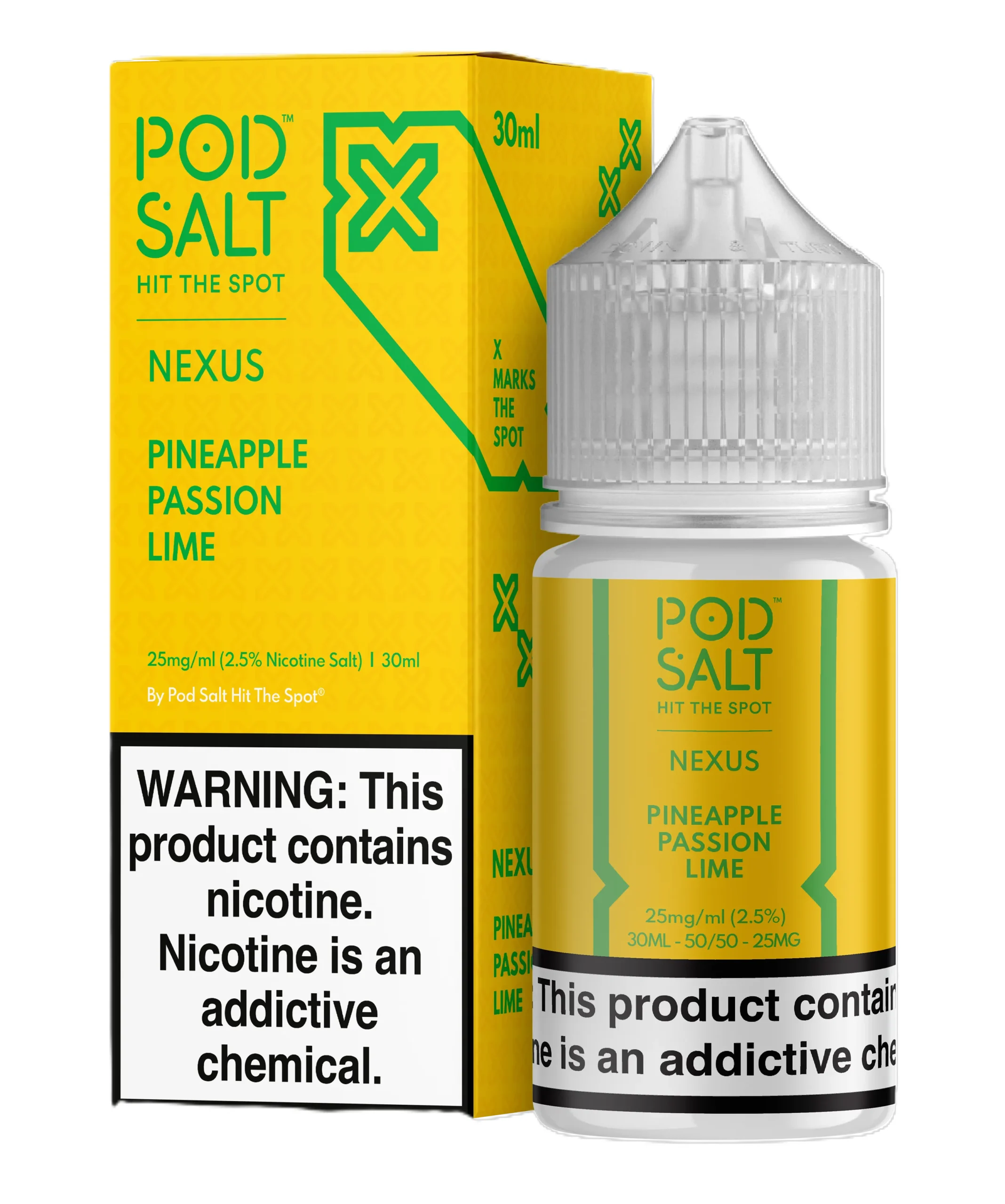 Pod Salt Pineapple Passion Lime Likit Pod Salt Pineapple Passion Lime Likit