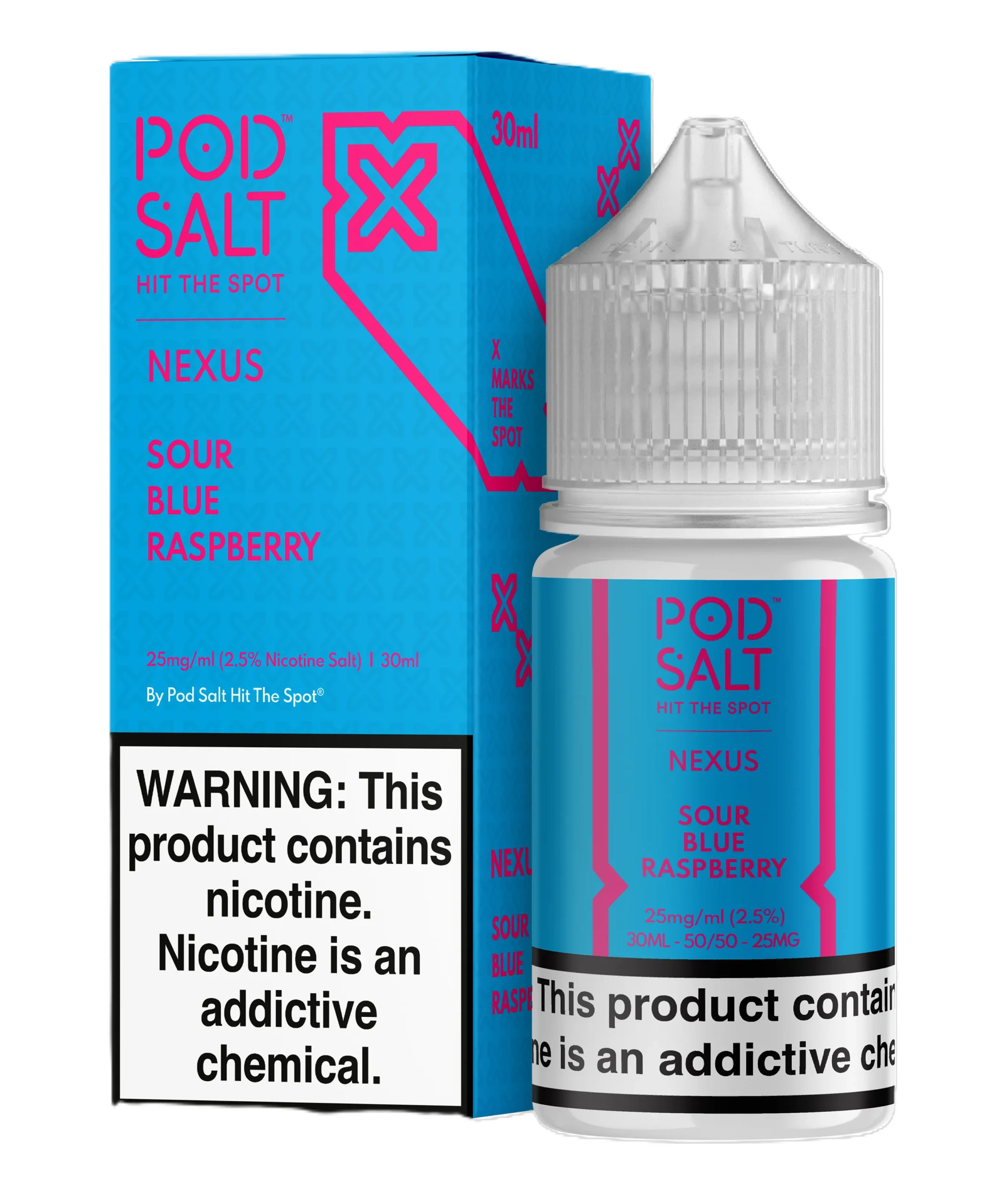 Pod Salt Sour Blue Raspberry Likit Pod Salt Sour Blue Raspberry Likit