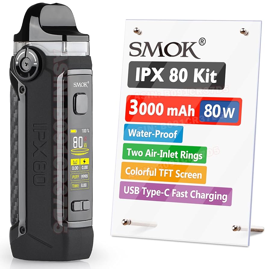 Smok IPX 80 Teknik Özellikler, Smok IPX80 Teknik Özellikler, Smok İPX 80 Teknik Özellikler