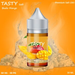 Tasty Mango Ice Salt Likit, Tasty Mango Ice Premium Salt Likit, Tasty Mango Ice 30 ml Salt Likit