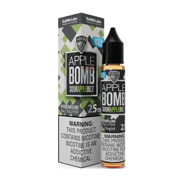 VGOD Iced Apple Bomb Salt Likit VGOD Iced Apple Bomb Salt Likit