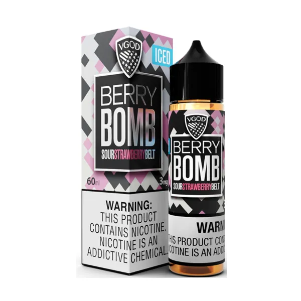 Vgod Iced Berry Bomb Likit 60 ml, Vgod Likit 60 ml Vgod Iced Berry Bomb Likit 60 ml, Vgod Likit 60 ml