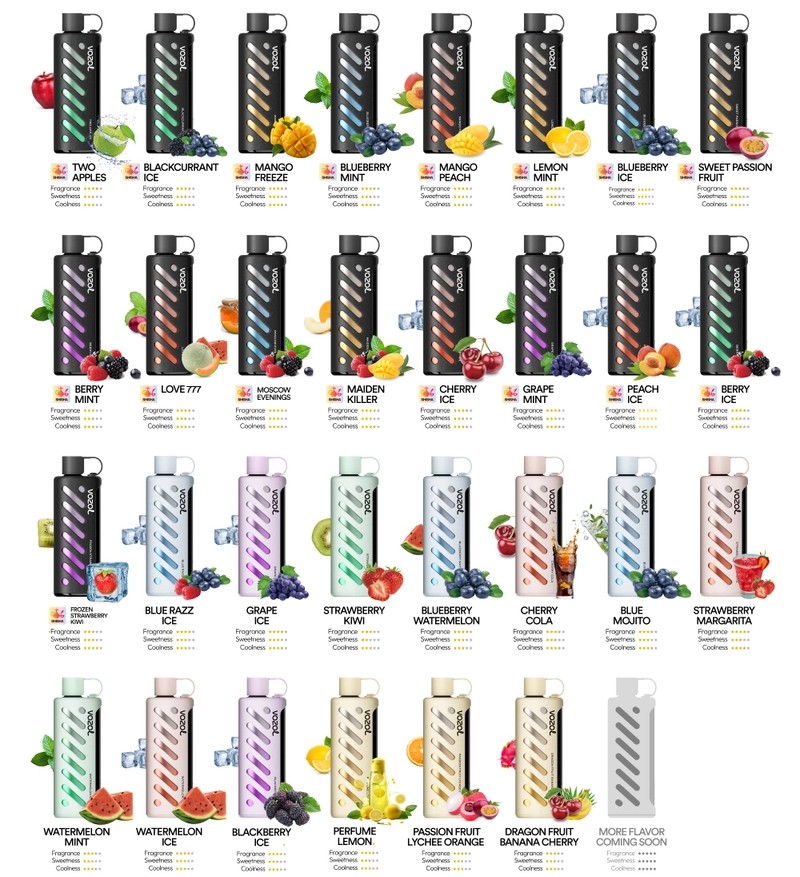 Vozol Gear Shisha 25000 Puf Genel Özellikleri