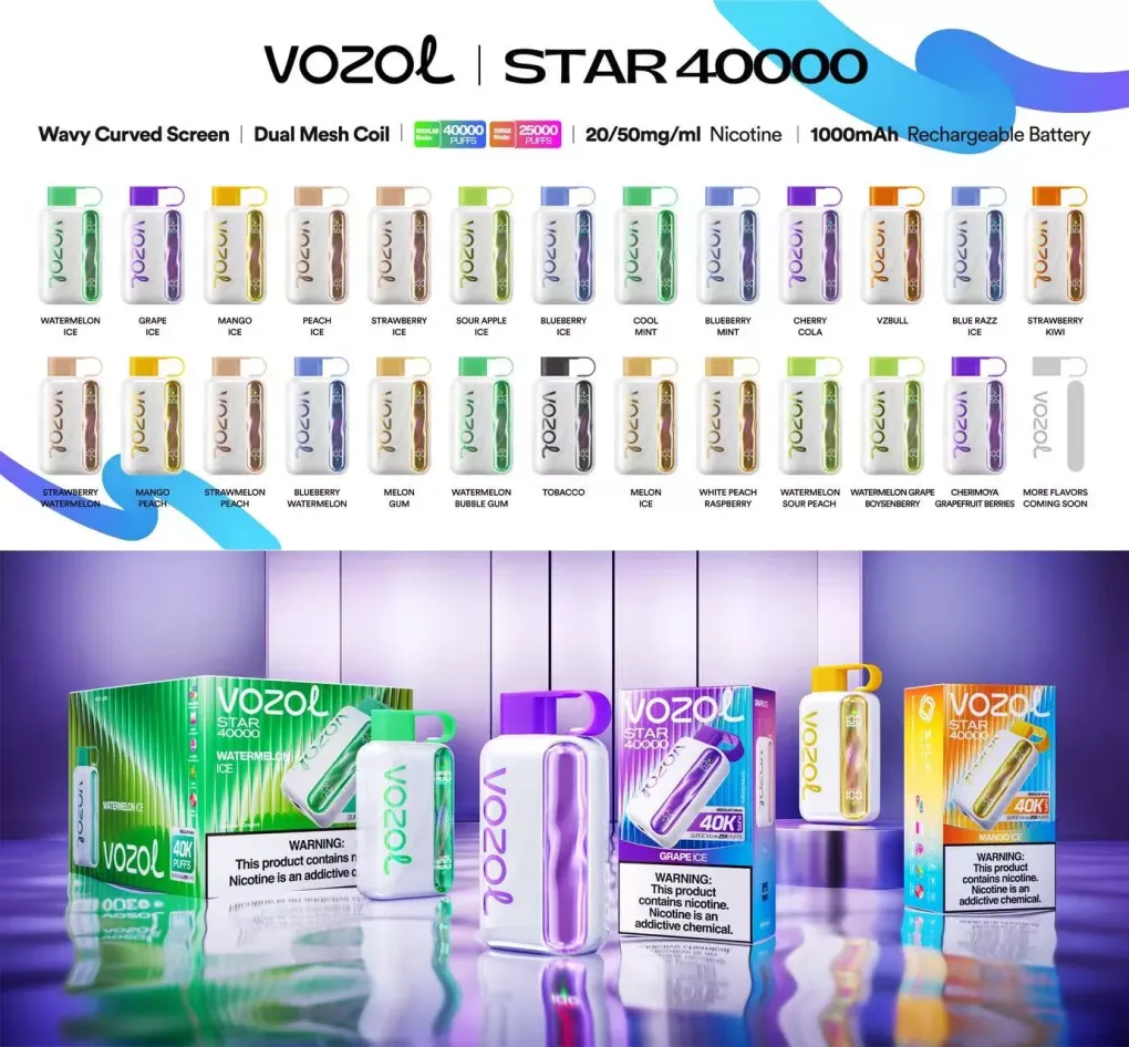 Vozol Star 40000 Blueberry Ice