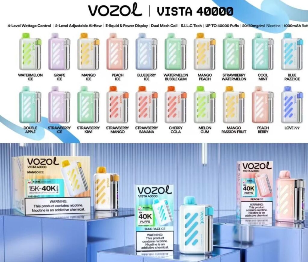 Vozol Vista 40000 Cool Mint