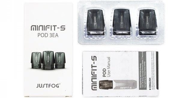 Justfog Minifit S Kartuş Kutu İçeriği