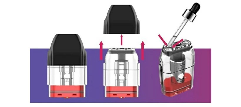 Uwell Caliburn 1.4 ohm Kartuş Likit Dolumu