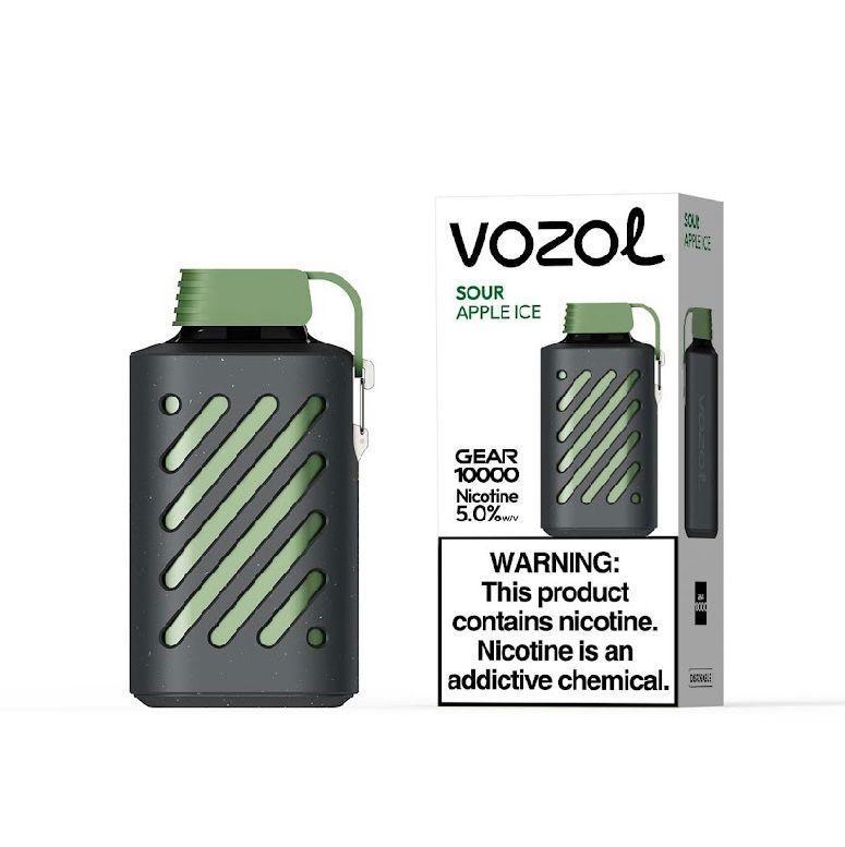 Vozol Gear 10000 Sour Apple Ice Vozol Gear 10000 Sour Apple Ice