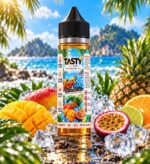 Tasty Tropicool Likit 60ml (Tropikal Meyveler ve Ferahlatıcı Buz)